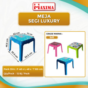 Meja Segi Luxury