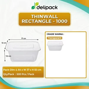 Thinwall Rectangle 1000