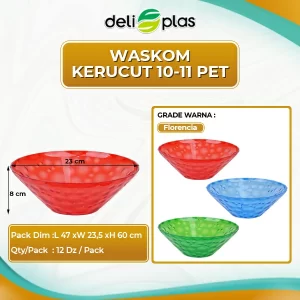 Waskom Kerucut 10-11 PET