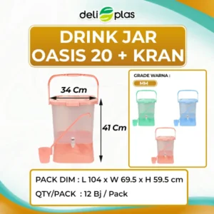 Drink Jar Oasis 20 + Kran