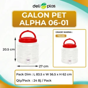 Galon PET Alpha 06-01