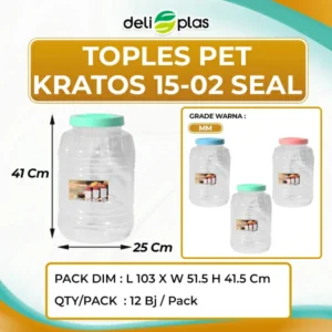 Toples PET Kratos 15-02